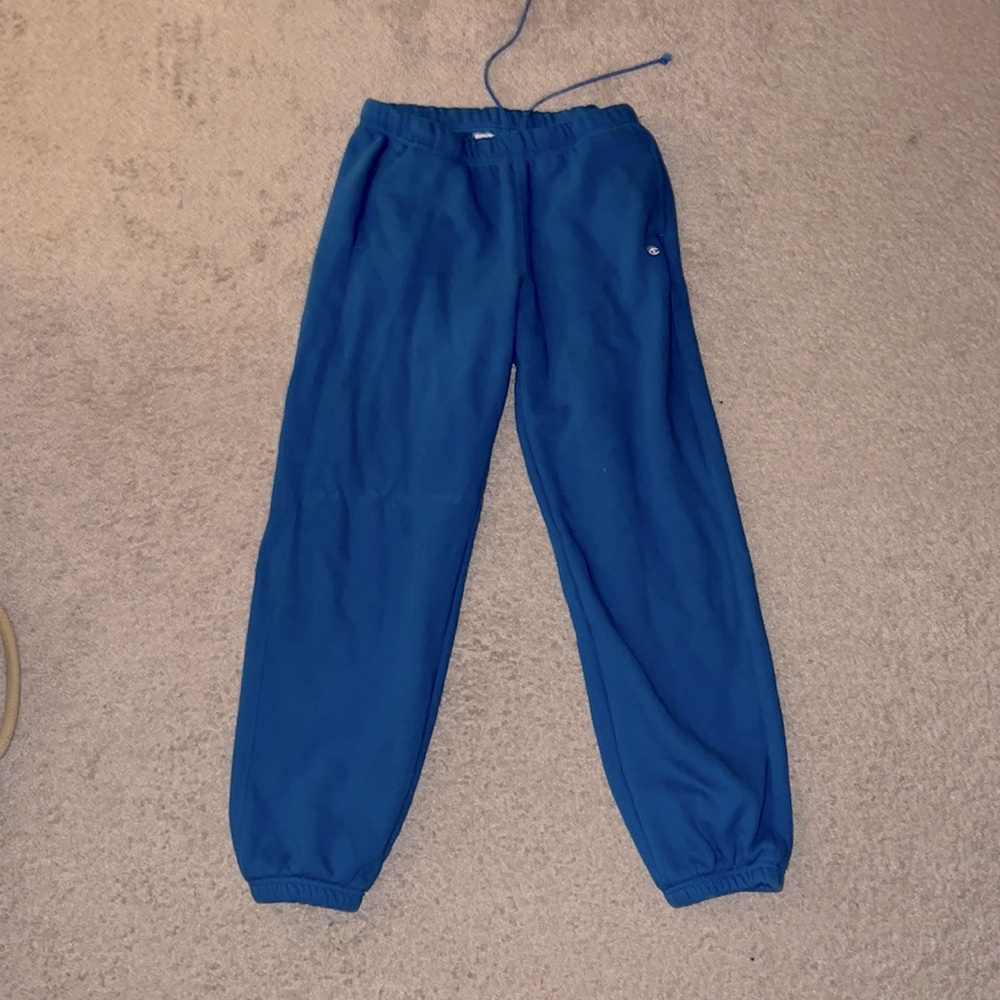 Blue Champion Drawstring Sweatpants